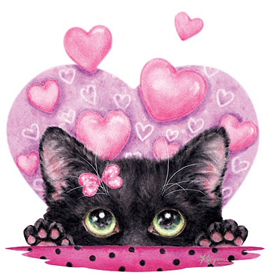 Cat in love - 10628