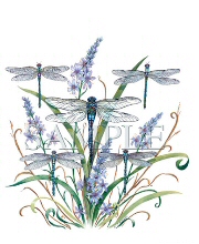 Dragonfly lace