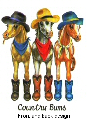 Country bum horses