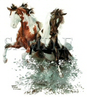 Spooked horses