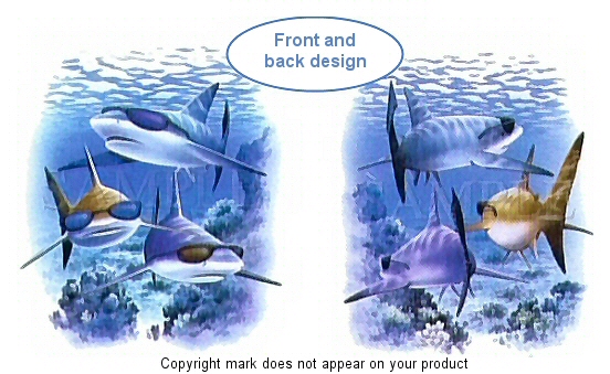 Sunglass sharks - 5328