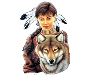 Native American wolf